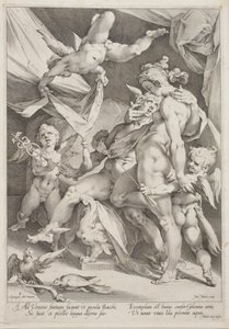 Venus ja Merkurius tekijältä Jan Harmensz. Muller