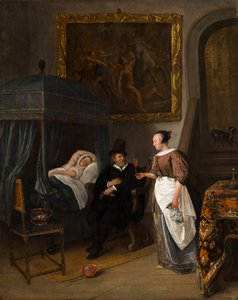 Lääkärin käynti, n. 1665-8