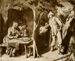 Tavernan puutarha tekijältä Jan Havickszoon Steen