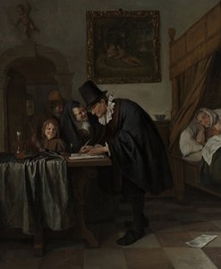 Lääkärit vierailevat, noin 1665