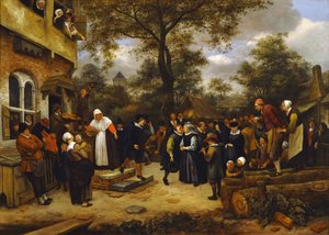 Kylän häät tekijältä Jan Havickszoon Steen