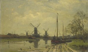 Vesitie lähellä Baarsjesiä, Amsterdam tekijältä Jan Hillebrand Wijsmuller