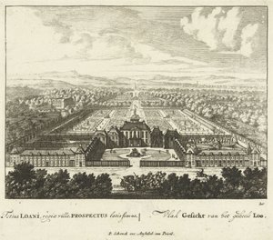Näkymä Het Loon palatsiin, 1694-97