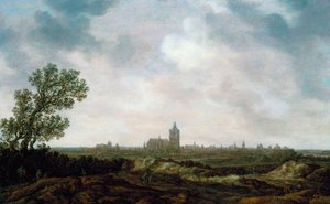 Näkymä Arnhemiin, 1633 tekijältä Jan Josephsz van Goyen