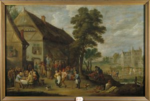 Näkymä Rhenestä, 1636 tekijältä Jan Josephsz van Goyen