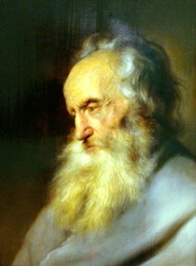 Vanhan miehen rintakuva tekijältä Jan Lievens