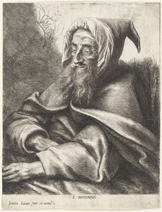 Pyhä Anthony tekijältä Jan Lievens