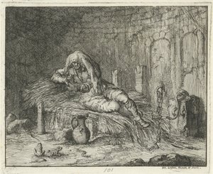 Georg Wanger vankilassa Bressanonessa, 1591 tekijältä Jan Luyken