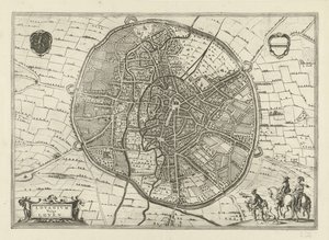 Leuvenin suunnitelma, 1581 tekijältä Jan Luyken