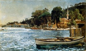 Näkymä Bebekistä lähellä Konstantinopolia, 1872. tekijältä Jan Alojzy Matejko