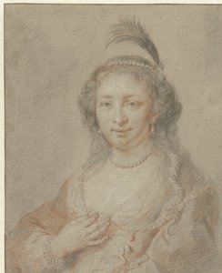 Philips van Dorpin vaimon Sara van Baerlen muotokuva