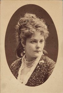 Pianisti ja säveltäjä Sophie Menterin muotokuva 1846-1918, 1893. tekijältä Jan Mieczkowski