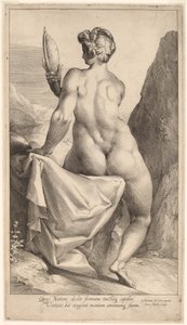 Varovaisuutta tekijältä Jan Muller, after Adriaen de Vries
