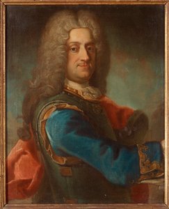 Muotokuva kreivi Ture Gabriel Bielkestä (1684-1763), Mijtens (Meytens), Martin van nuorempi (1695-1770). Öljy kankaalle. Mitat: 80 x 64,5 cm. Yksityinen kokoelma