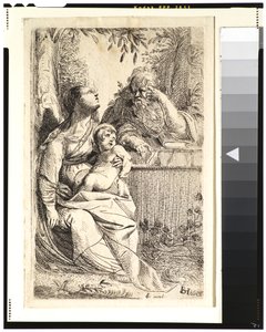 Pyhä perhe, 1618 tekijältä Jan Philipsz van Bouckhorst