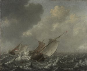 Alukset aaltoisella merellä, 1620-luku