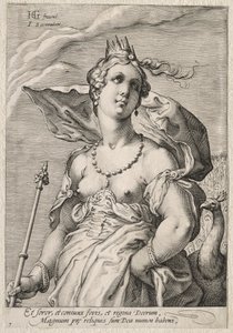 Juno, c. 1595. tekijältä Jan Saenredam