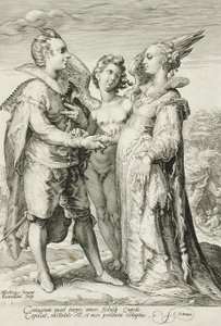 Marriage for Pleasure, Avioliitto-trilogian levy 1, n. 1594 tekijältä Jan Saenredam