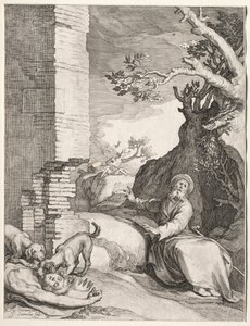 Ahijan ennustus, 1604. tekijältä Jan Saenredam