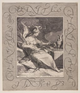 Vanitas Vanitatum et Omnia Vanitas tekijältä Jan Saenredam