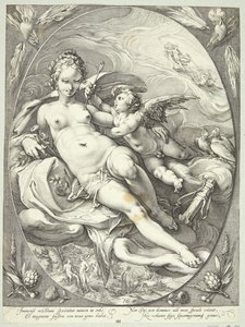 Venus ja Cupid tekijältä Jan Saenredam