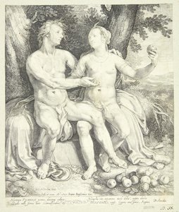 Vertumnus ja Pomona tekijältä Jan Saenredam