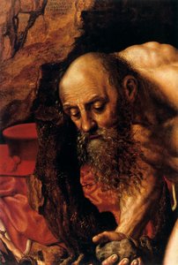 St Jerome, yksityiskohta, 1543.