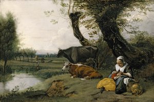 Pastoraalinen kohtaus, n. 1667-1668