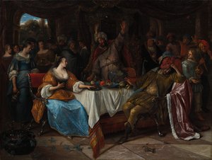 Ester, Ahasverus ja Haman