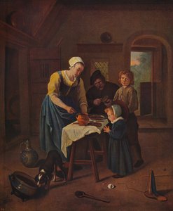 "Grace Before Meat", c1665, c1915