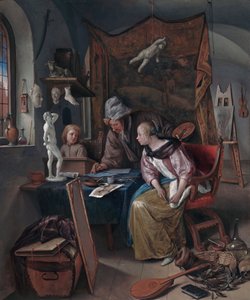 Piirustustunti tekijältä Jan Steen