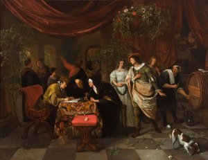 Tobiaksen ja Saaran avioliitto tekijältä Jan Steen