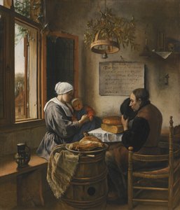 Rukous ennen ateriaa tekijältä Jan Steen