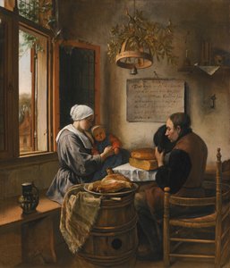 Rukous ennen ateriaa tekijältä Jan Steen