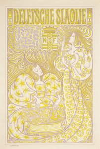Delft Salad Oil -mainosjuliste, 1894