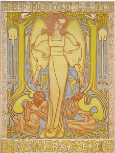 Hoogeland Beekbergen, 1896 tekijältä Jan Toorop