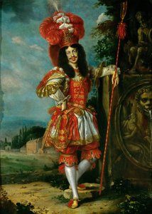 Keisari Leopold I 1640-1705 teatteriasussa, 1667