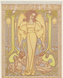 Korkea maa. Beekbergen (otsikko esineessä) tekijältä Jan Toorop