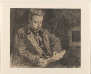 Muidenin linnanvartijan Engelbert van Bevervoorden muotokuva tekijältä Jan Toorop