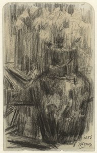 Maljakko kukilla sisustuksessa tekijältä Jan Toorop