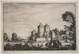 Linna kahdella tornilla, 1616.