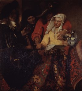 Procuress, 1656 tekijältä Jan Vermeer van Delft