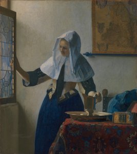 Nuori nainen vesikannulla, n. 1662. tekijältä Jan Vermeer van Delft
