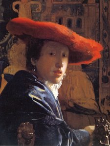 Tyttö, jolla on punainen hattu, n. 1665