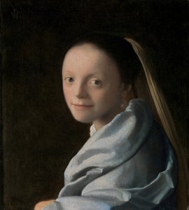Nuoren naisen muotokuva, noin 1663-65