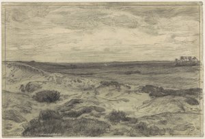 Heathland maisema lähellä Laren tekijältä Jan Veth