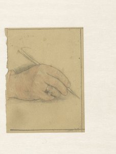 Härkäpäinen ShaStudie van de hand van Geheimrat M. Kempnerrike ja Bluebird saksifragen ja metsämansikan kanssa (Mozu, ruri, yukinoshita, hebi-ichigo), nimettömästä kukkien ja lintujen sarjasta tekijältä Jan Veth