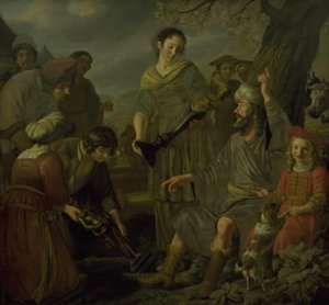 Jaakob hautaa pakanajumalia