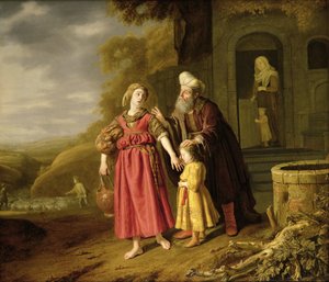 Hagarin ja Ismaelin karkotus, noin 1644.