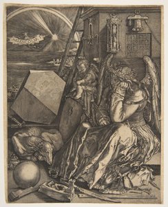 Melencolia I kopio, 1602.
